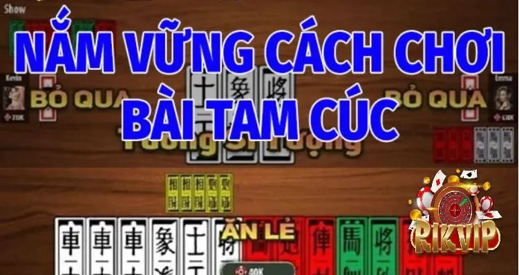 Bài Tam Cúc Rikvip Tham Gia Game Bài Hấp Dẫn Ngay Thôi! Nắm Vững Cách Chơi Bài Tam Cúc Rikvip Cơ Bản
